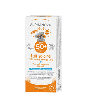 Opalovací krém pro miminka SPF 50+ Alphanova Sun bébé 50g